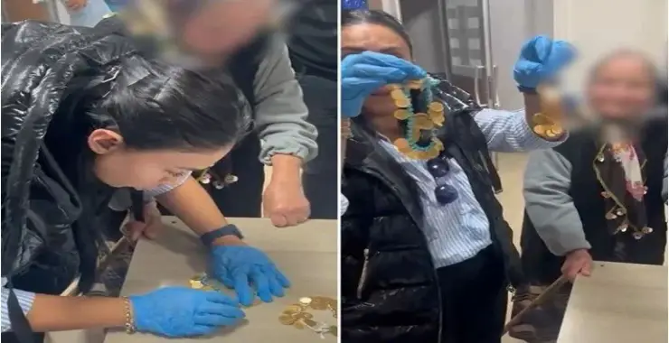 Dilencinin üzerinden servet çıktı