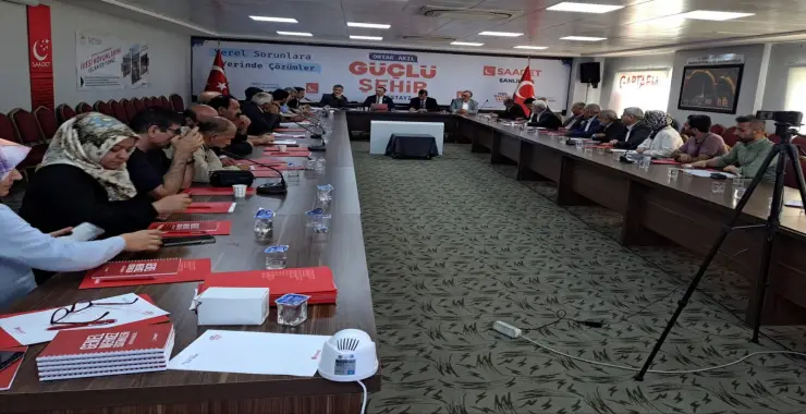 Şanlıurfa’da “Ortak Akıl Güçlü Şehir Çalıştayı” düzenlendi