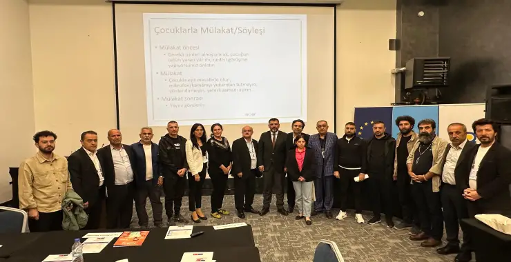 GGC Başkanı Bozarslan UNICEF Çalıştayında Gazetecilerle Buluştu