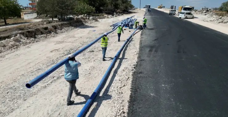 ŞANLIURFA’DA İÇME SUYU ALTYAPISI GÜÇLENİYOR