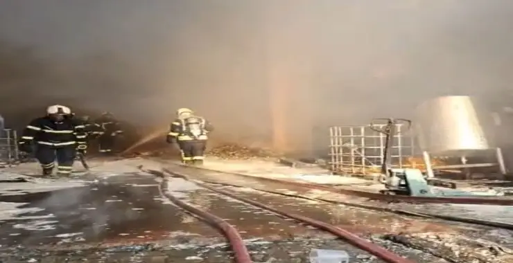 Parfüm deposundaki yangında 6 can kaybı