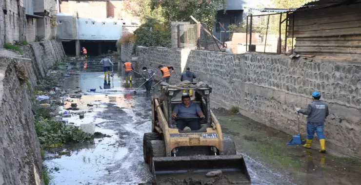 Korçik Deresi’nde Temizlik Seferberliği Başladı