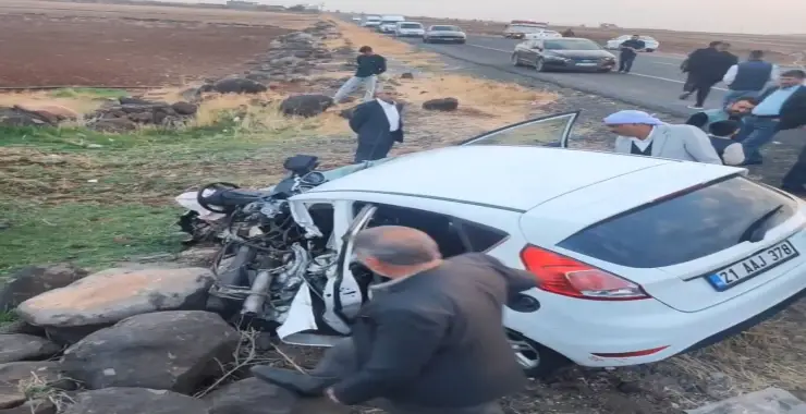 Viranşehir-Diyarbakır Yolunda Kaza: 1’i Ağır 4 Yaralı