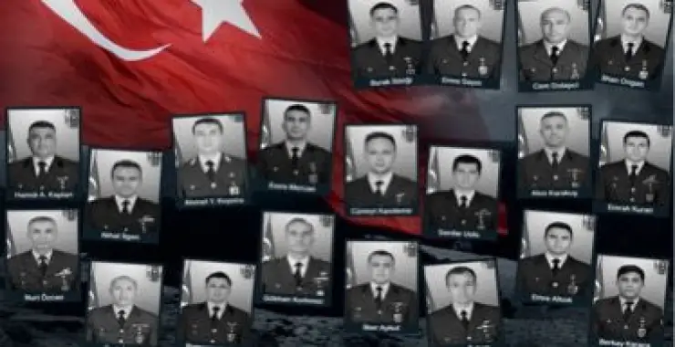 Şehitlerin naaşı Türkiye’ye getiriliyor