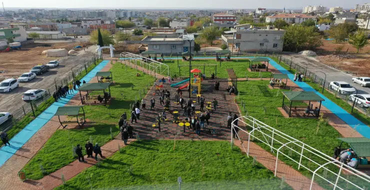 Meryem Xan Parkı Hizmete Açıldı