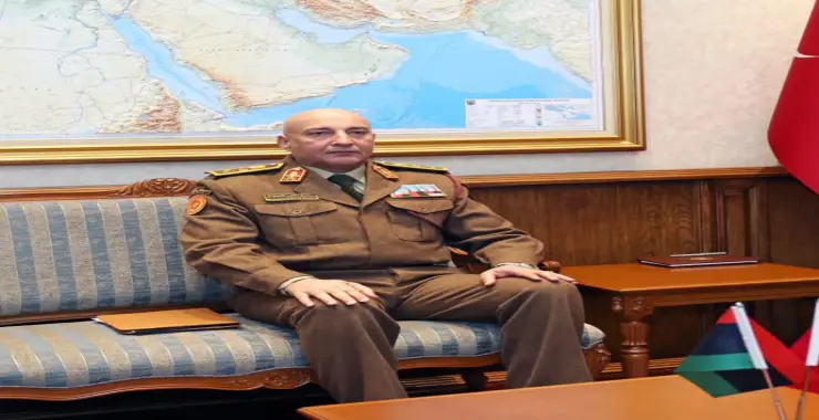 Libya Genelkurmay Başkanı uçaktaydı