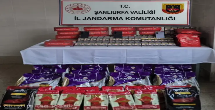 JANDARMA’DAN GÜMRÜK KAÇAĞI ÜRÜN OPERASYONU