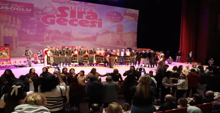 URFA SIRA GECESİ İLE KÜLTÜRLER BULUŞTU