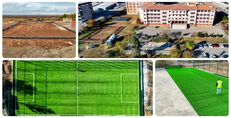 HARRAN BELEDİYESİ SPORA YATIRIMLARINI SÜRDÜRÜYOR 