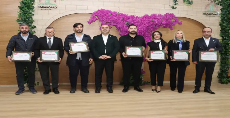 KARAKÖPRÜ’DE ÖRNEK İŞLETMELER ONURLANDIRILIYOR