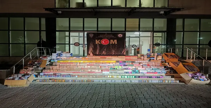 4 MİLYON TL DEĞERİNDE KAÇAK SİGARA ELE GEÇİRİLDİ