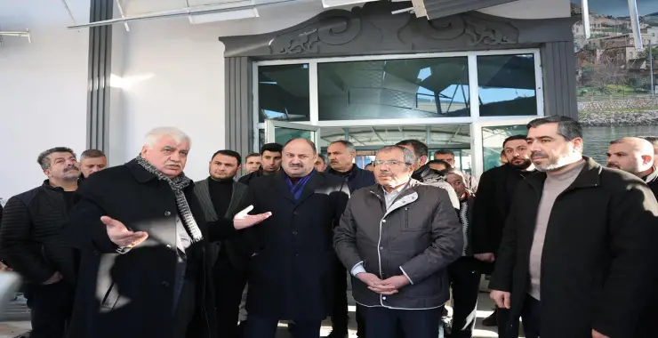 GÜLPINAR, ESNAFLARI ZİYARET ETTİ