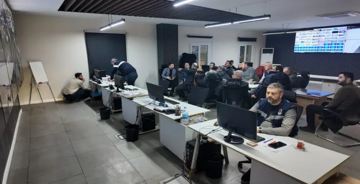 BÜYÜKŞEHİR’DE SEL NÖBETİ