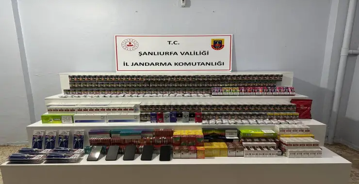 JANDARMA’DAN KAÇAK SİLAH VE SİGARA DENETİMİ