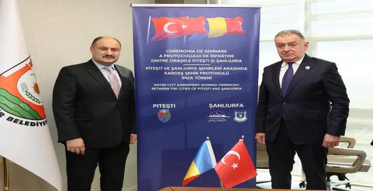 URFA İLE PİTEȘTİ KENTİ KARDEŞ ŞEHİR