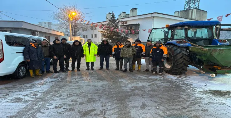 Eşbaşkan Serhan Paydaş Karla Mücadeleye Sahada Katıldı 