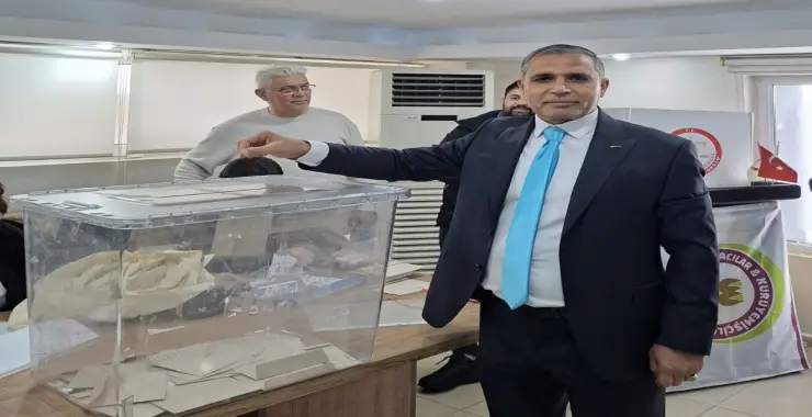 Şanlıurfa Şıracılar ve Kuruyemişçiler Odası’nda Ahmet Aslan Güven Tazeledi