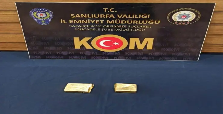 KOM’dan Kaçak Altın Operasyonu