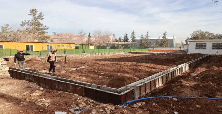 HARRAN’DA HER MAHALLEYE VOLEYBOL VE BASKETBOL SAHASI KAZANDIRILIYOR