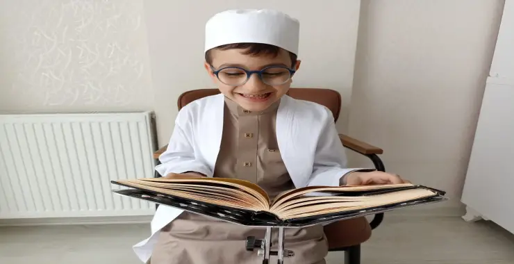 MİNİK ASAF EYMEN KUR’AN-I KERİM’İ HATMETTİ