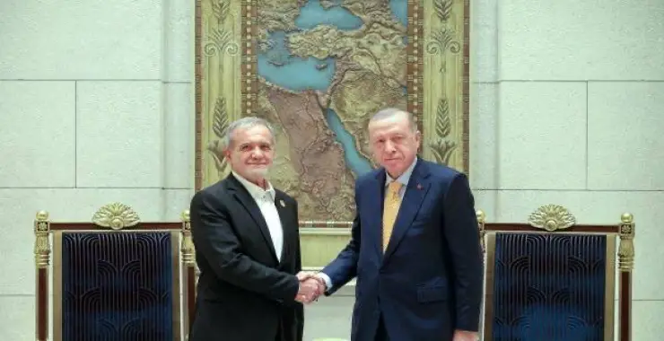 Cumhurbaşkanı Erdoğan, Pezeşkiyan ile görüştü. “Ankara ile çatışma istemiyoruz”