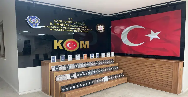 Şanlıurfa’da Kaçak Cep Telefonu Operasyonu: 1 Tutuklama