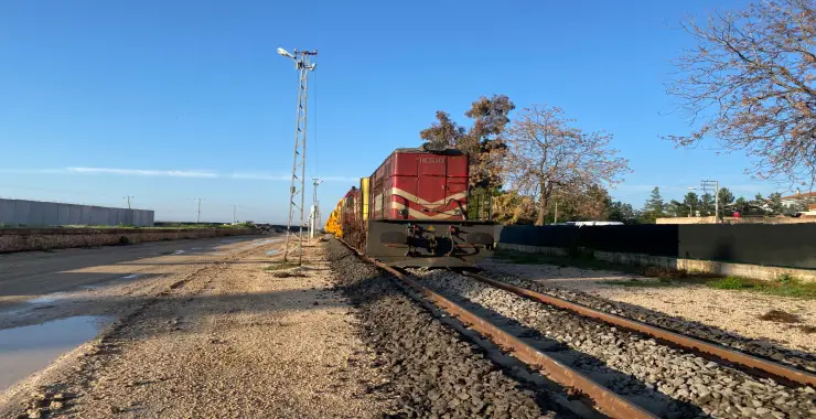 Ceylanpınar’da 15 Yıl Sonra Tren Sesi Duyuldu