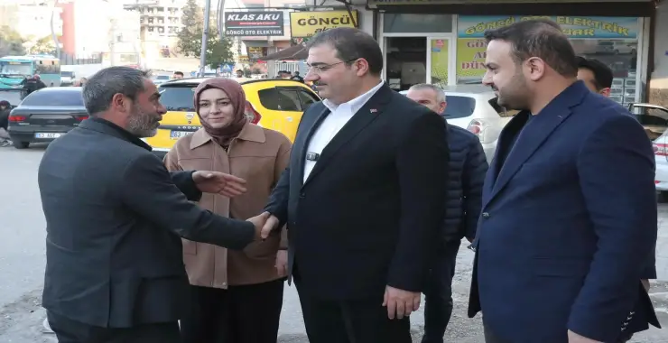 BAŞKAN CANPOLAT, DEVTEYŞTİ’DE VATANDAŞLARLA BULUŞTU