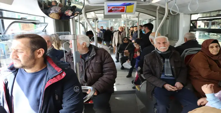 BAYRAMDA TOPLU TAŞIMA ÜCRETSİZ