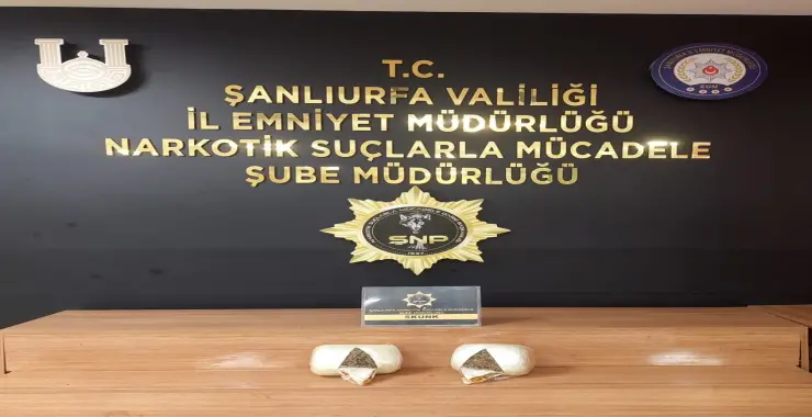 URFA POLİSİNDEN UYUŞTURU OPERASYONU: 1 GÖZALTI