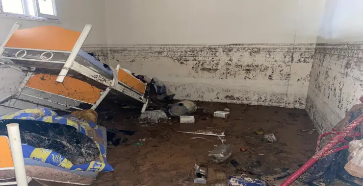 Şanlıurfa’da sel mağduru ailenin yürek burkan dramı