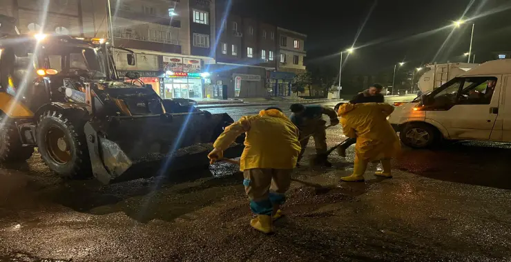 Haliliye’de Sağanak Yağışa Karşı Hızlı Müdahale