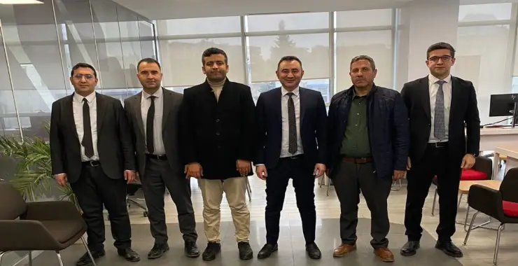 Şanlıurfa’da Muhtarlardan Ziraat Bankası’na Ziyaret