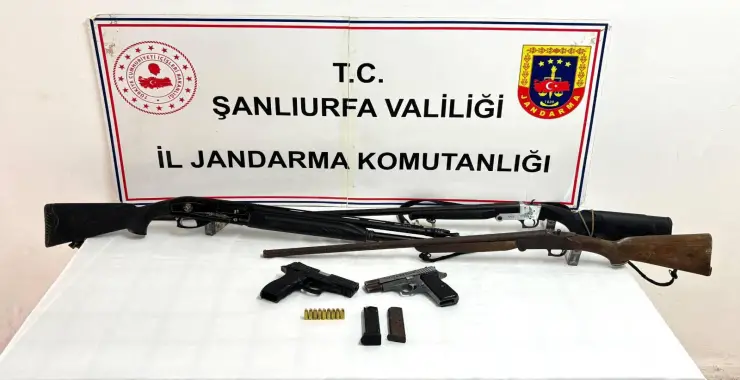 Şanlıurfa’da Ruhsatsız Silah Operasyonu: 2 Şüpheliye Adli İşlem