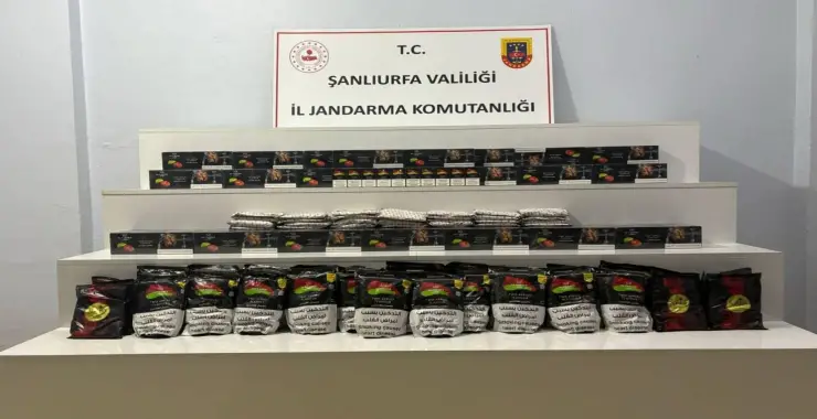 Viranşehir’de Kaçak Nargile Operasyonu: 82 Kilo Ele Geçirildi