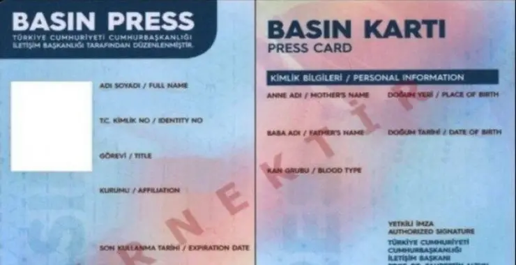 Basın Kartı Resmi Kimlik Olarak Kullanılabilecek