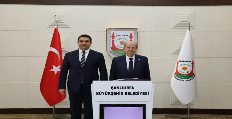 CUMHURBAŞKANI TATAR’DAN ŞANLIURFA BÜYÜKŞEHİR BELEDİYESİ’NE ZİYARET