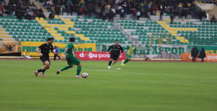 ŞANLIURFASPOR, KASTAMONUSPOR’U 5-2 MAĞLUP ETTİ