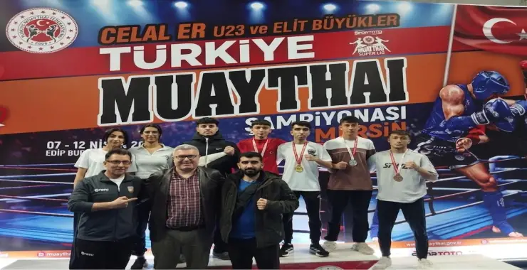 URFALI MUAY THAİCİLER TÜRKİYE’Yİ SALLADI: ŞAMPİYONLUK KÜRSÜSÜ ŞANLIURFA’NIN