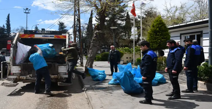 Siverek Zabıtasından 5 Tonluk İmha