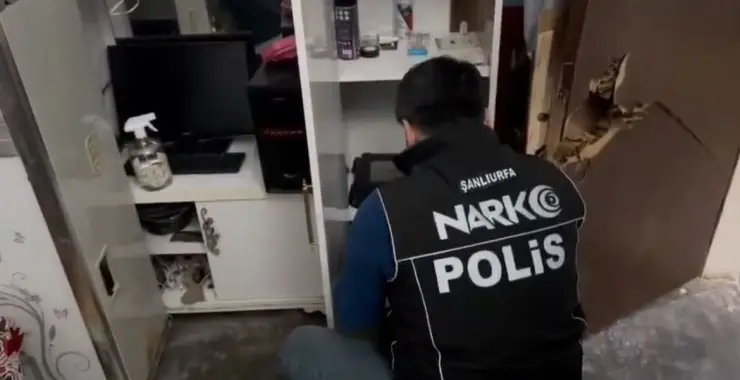 Şanlıurfa’da Narkotik Operasyonu: 13 Tutuklama