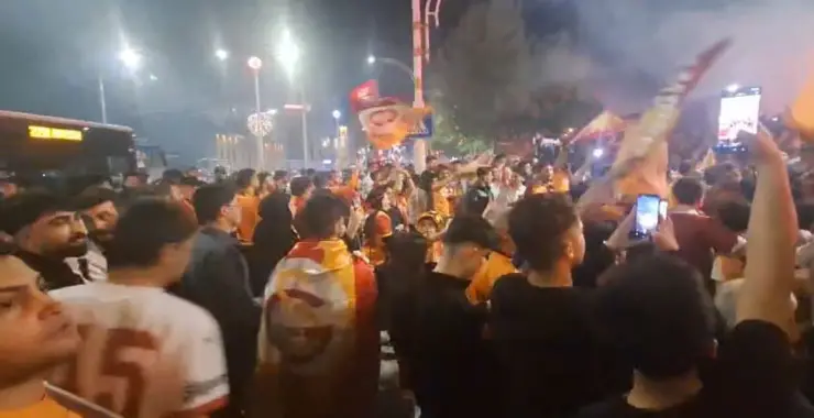 Şanlıurfa’da Galatasaray’ın Şampiyonluk Coşkusu