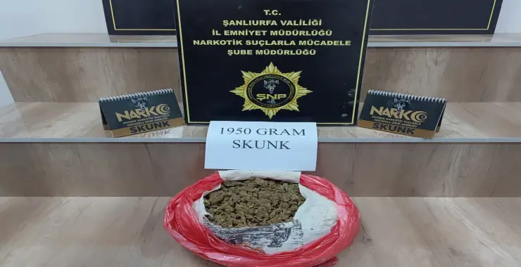 Şanlıurfa’da Narkotik Operasyonu: 5 Şüpheli Tutuklandı