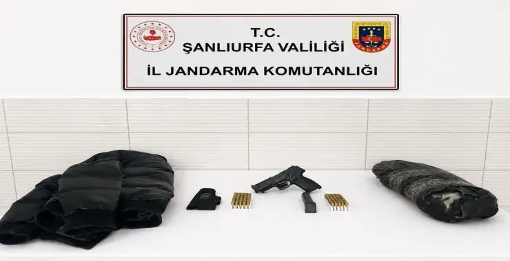 Birecik’te Narkotik Operasyonu: Uyuşturucu ve Silah Ele Geçirildi